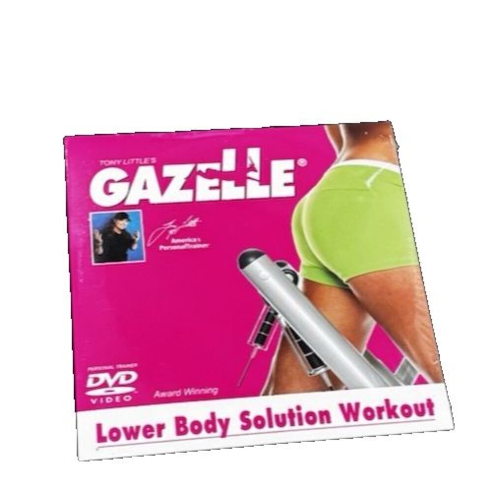 Gazelle Lower Body Solution Trainer Total Body Workout w/ Tony Little Sealed NIP